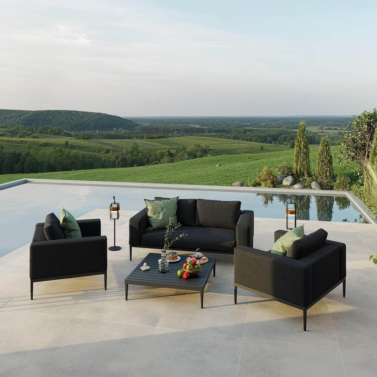 Maze Outdoor Eve 2 Seat Sofa Set