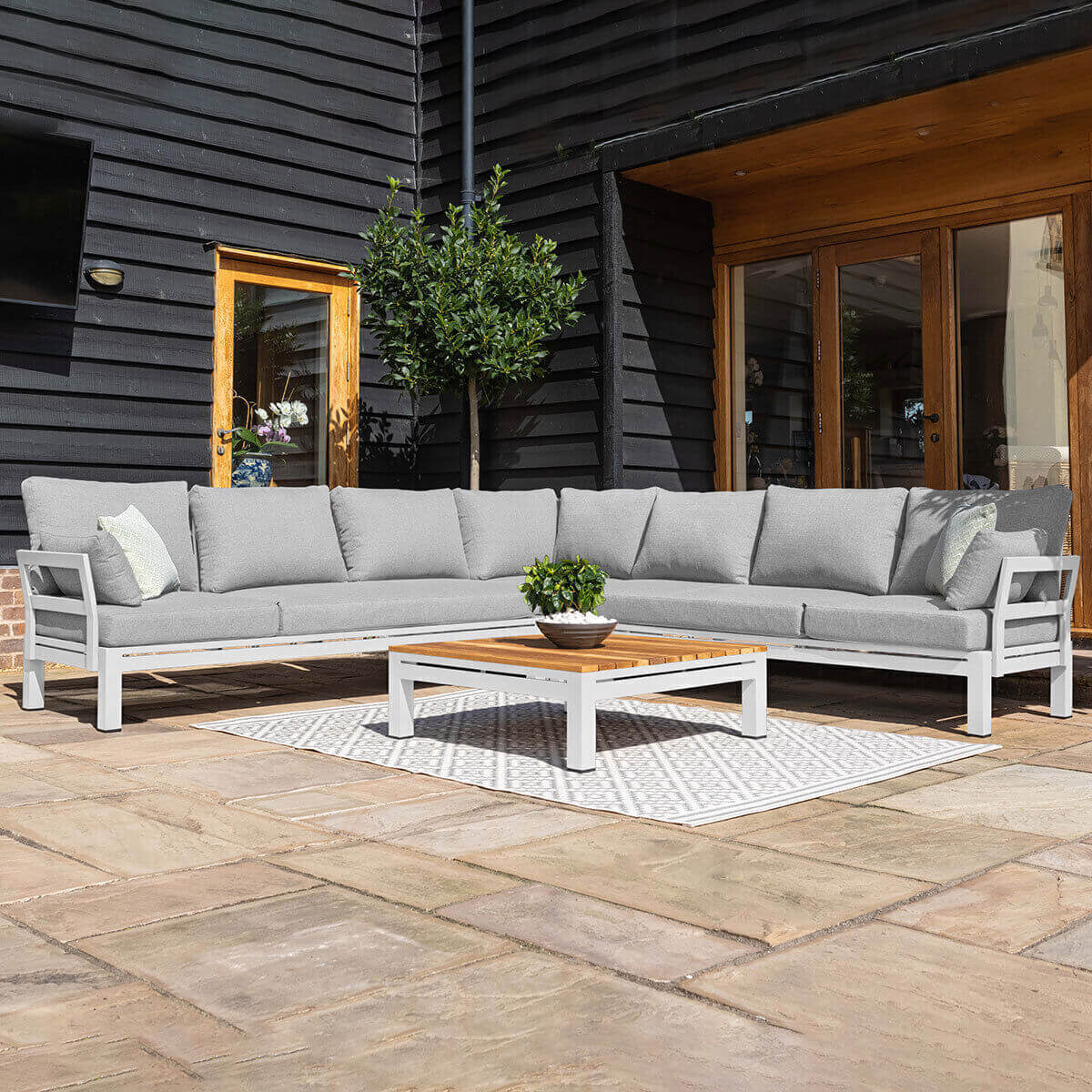 Maze Outdoor Oslo 6 Seat Large Corner Group