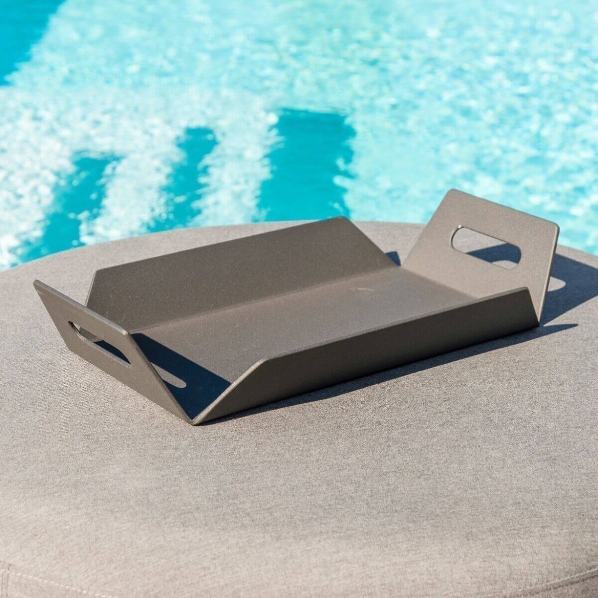 Maze Outdoor Aluminium Tray