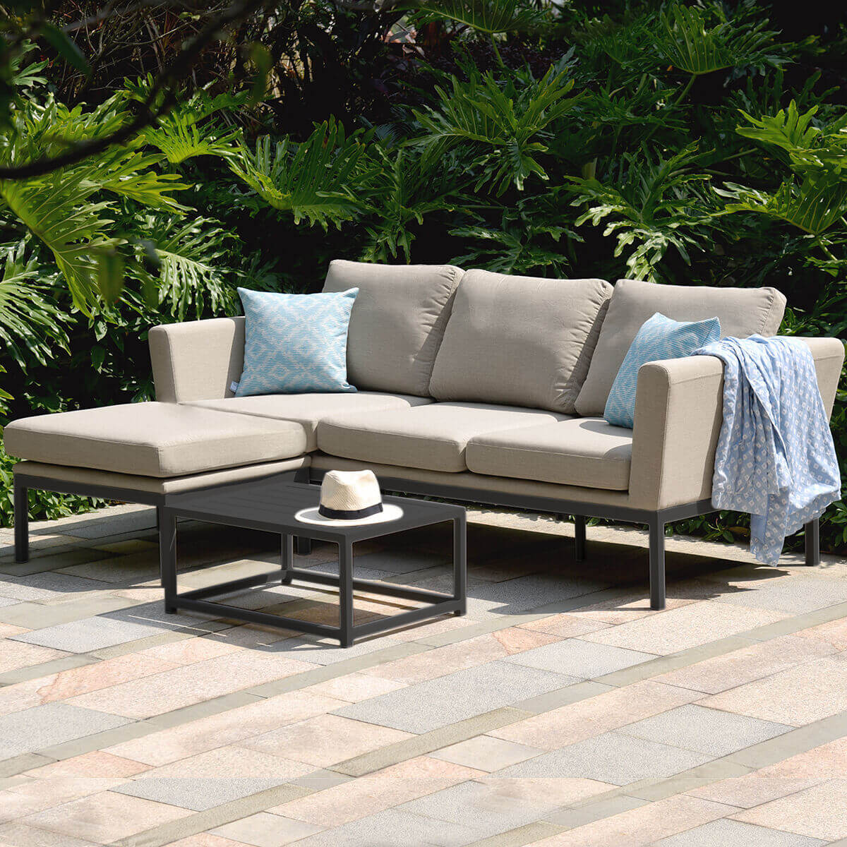 Maze Outdoor Pulse Chaise Sofa Set