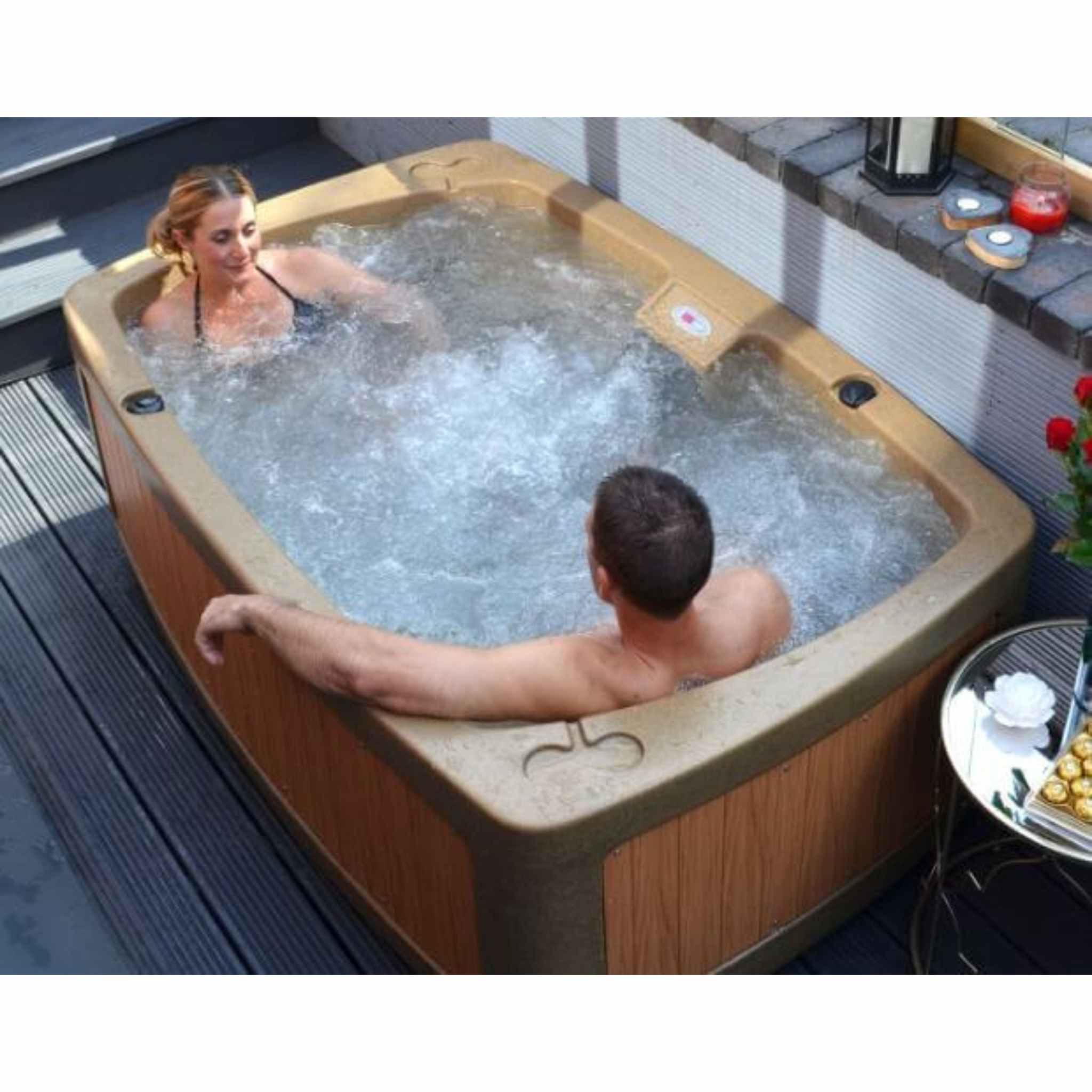 RotoSpa DuoSpa S240 - 2 Person Hot Tub/Cold Plunge Tub – Home Living Luxury