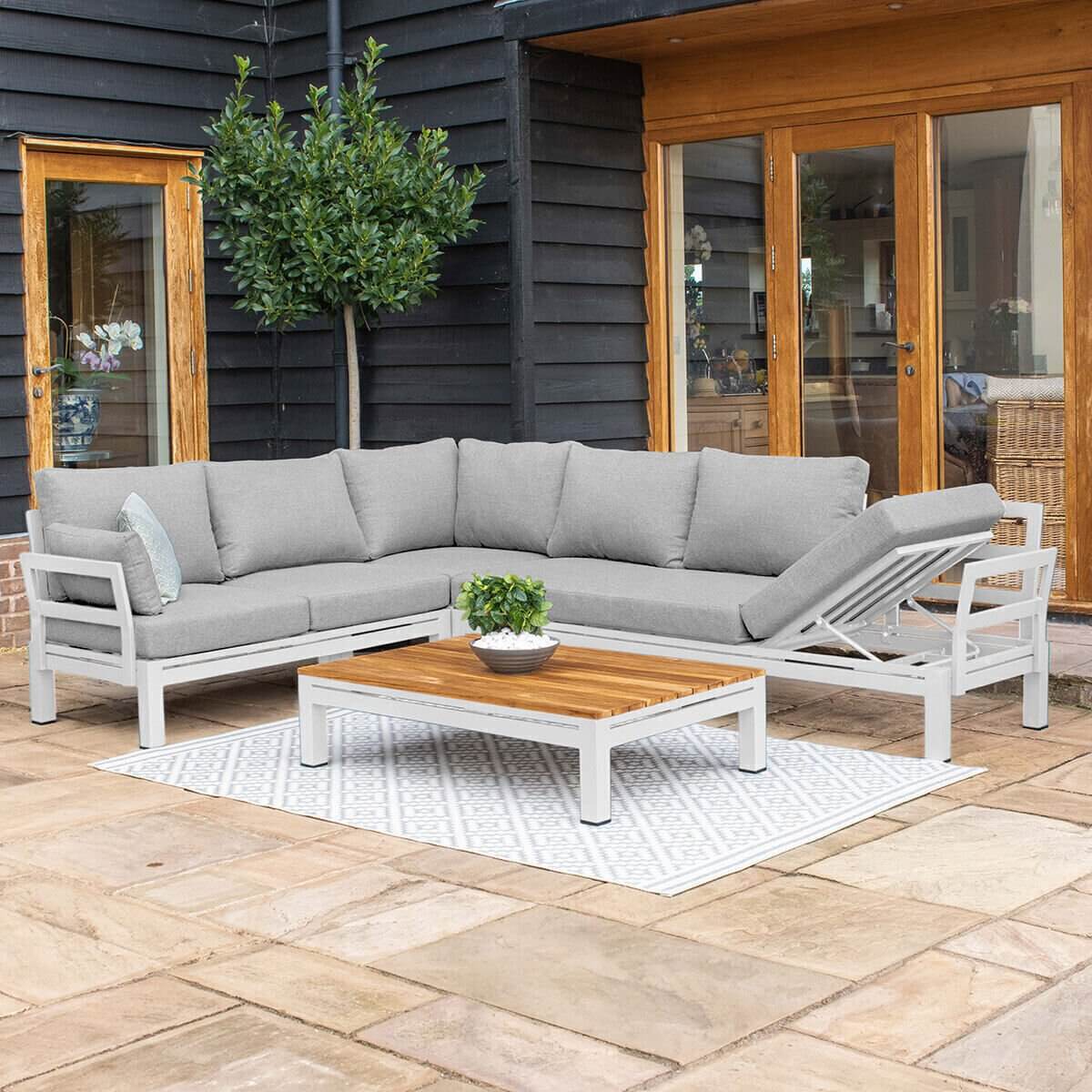 Maze Outdoor Oslo 5 Seat Corner Sofa Group