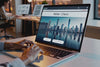 A glamping consultant submits a referral on their laptop as the Home Living Luxury team handles the pod project from design to delivery. Final scene shows the consultant receiving a payout confirmation email.